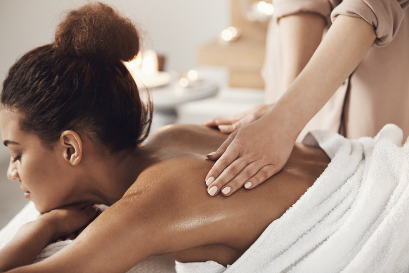 Massage minceur, palper-rouler